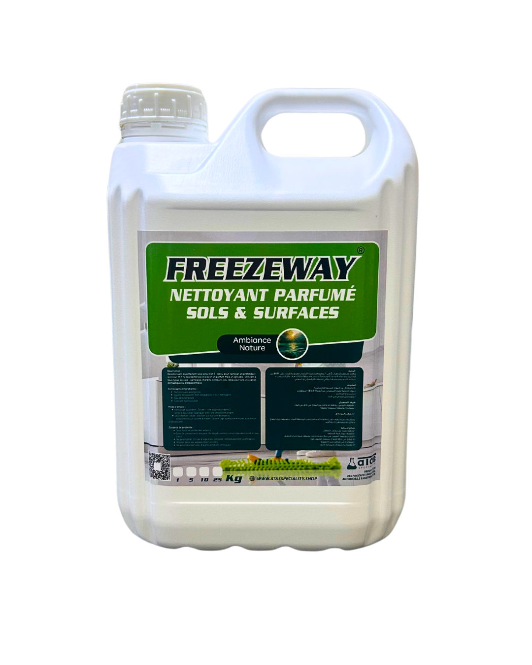 Nettoyant Parfumé Sols & Surfaces 5KG